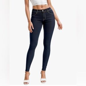 d. jeans Classic Stretchy Stylish Casual Chic Comfy Fitted Midnight Skinny Jeans
